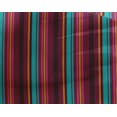 thumbnail image 3 of oneOone Georgette Viscose Fabric Multicolor Stripe Printed Fabric 1 Yard 42 Inch Wide, 3 of 3
