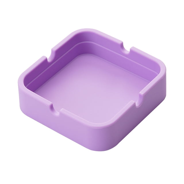 Meitianfacai Ashtray Drop High Temperature Ashtray, Purple