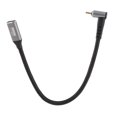 thumbnail image 2 of USB C 3.2 Male to Female Cable, PD100W Fast Charging 10Gbps 4K At 60Hz USB C Charging Cable, Right Angle USB C Extension Cable for Steam Deck Game Consoles, 2 of 7