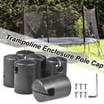 thumbnail image 1 of Trampoline Accessories Flat Top Ring System Column Cover Shell Pole Cap, 1 of 8
