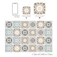 thumbnail image 2 of Lucoss 24pcs 6" Peel and Stick Vinyl Backsplash Tiles Stickers Tile Paint Removable Waterproof Self-Adhesive Decals Vinyl Home Kitchen Bathroom Spring Easter Decoration, 2 of 8
