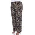 thumbnail image 3 of White Mark Women's Printed Palazzo Pants, 3 of 5