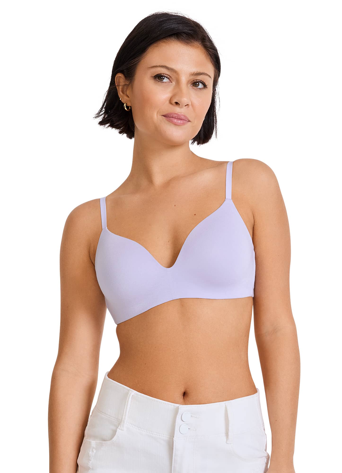 Jockey Smooth & Sleek Supersoft Demi Coverage Wirefree T-Shirt Bra