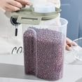 thumbnail image 4 of Meitianfacai Airtight Food Storage Containers, Kitchen Airtight Jars With Lid Storage Box, Stackable Food Containers Kitchen Cabinets Organize Pet Food Treats, 4 of 4