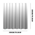 thumbnail image 2 of Fridja Shower Curtain Polyester Shower Curtain Waterproof Bathroom Curtain, 2 of 4