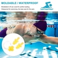 thumbnail image 3 of Youkk Waterproof Nose Clip Swimming Anti-skid Earplug for Protection Ear Protector Yellow 1Set, 3 of 6