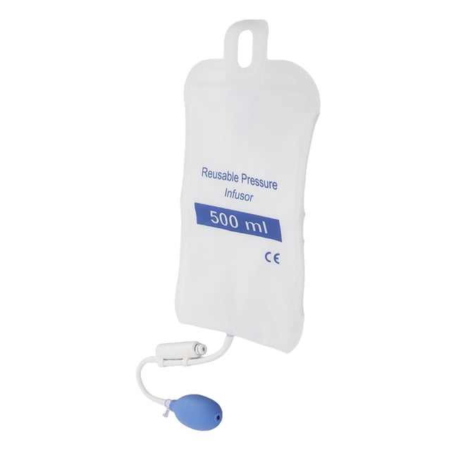 Pressure Infusion Bag TPU Air Tightness No Leakage with Monitor for Blood and Fluid Quick Infusion 500ml