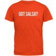 thumbnail image 1 of Cinco de Mayo - Got Salsa? Orange Adult T-Shirt, 1 of 1