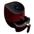 thumbnail image 3 of MegaChef MCAI307 3.5 quart Airfryer and Multi-Cooker, Burgundy - 7 Pre-Programmed Settings, 3 of 5