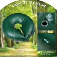 thumbnail image 2 of Binwennn Tree Watering Bag Bags Irrigation Accessories Sturdy Irrigation Bag Multifunction For Backyard Outside Green 60cm Water Hose Nozzle 2 Way Pool Inlet Fittings Hose Holder Water Hose Coupler of, 2 of 5