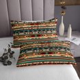 thumbnail image 3 of Western Quilt Set Geometric Aztec Bedspread Set King,Southwestern Coverlet Set Exotic Tribal Arrow Quilted,Geometry Triangle Western Room Decor, 3 of 3