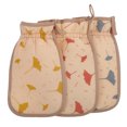 thumbnail image 1 of Shisuyan Bathing Towel Cotton 3Pack 8.7x5.7x0.2in, 1 of 8
