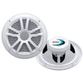 thumbnail image 1 of 2) New Boss Audio MR6W 6.5" 180W Dual Cone Marine/Boat Speakers White, 1 of 5