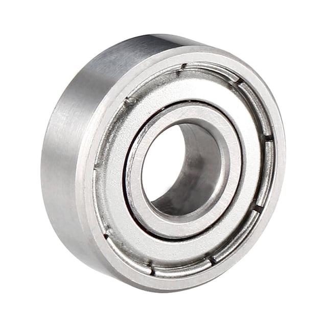 Unique Bargains Roulement à Billes à Gorge Profonde 607ZZ à Double Écran, 7 mm x 19 mm x 6 mm, en Acier Chromé. Présente une Conception à Double Écran pour Protéger contre la Saleté et les Débris, Convient à un Fonctionnement à Grande Vitesse. Prélubrifié et Conçu pour des Charges Radiales et Axiales dans les Deux directions. Idéal pour les Équipements Industriels, les Micro-Moteurs et les Machines de Bureau. Classe de Précision ABEC1 avec une Capacité de Charge Dynamique de 2,6 Kn et
