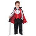 thumbnail image 2 of California Costumes Costume de Vampire une Couleur, 4-6, 2 of 3