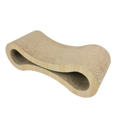 Planche à Gratter pour Chat, Planche à Gratter en Papier Ondulé Jouet d'Entraînement Griffe de Griffe pour Chaton Lit de Sommeil Durable pour Chat Bois à Gratter