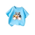 thumbnail image 2 of Girls Ruffle Long Sleeve Shirt Long Sleeve Thermal Shirt Girls 2t Girls Cat Top Kids Long Sleeve Tops Packs Shorts for Girls Size 6 Cat And Tops Girls 2t Long Sleeve Shirts Girls, 2 of 3