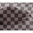 thumbnail image 4 of oneOone Viscose Chiffon Fabric Greek Key Geometric Decor Fabric Printed BTY 42 Inches Wide, 4 of 4