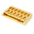 thumbnail image 4 of Guitar Bridge, Safe Bottom Stringing Anti Deformation Metal Hardtail Guitar Bridge Standard  For Electric Guitar Gold,Silver, 4 of 8