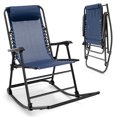 thumbnail image 1 of Costway Chaise Berçante Pliante à Gravité Zéro pour Porche/patio Extérieur avec Appuie-Tête, 1 of 7