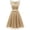 Beige, variant on Bigersell Work Dresses for Women Clearance Female V-Neck Sleeveless Knee Length Cocktail Dress Style D-11 Maternity Dress for Baby Shower Regular Summer Dresses , Beige L