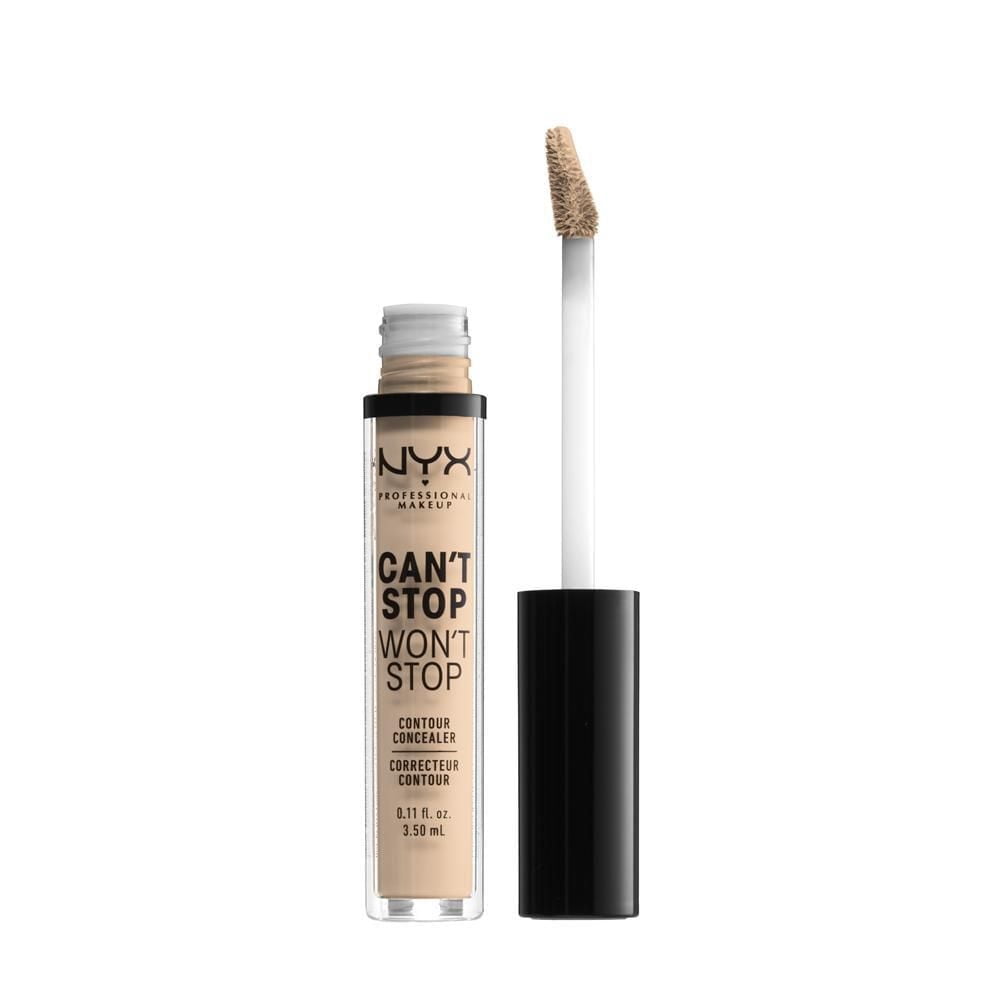 NYX PROFESSIONAL MAKEUP, Correcteur couvrance totale Can't Stop Won't Stop, Cache-cernes en crème, Longue tenue