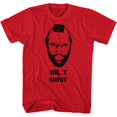 thumbnail image 1 of Mr. T Shirt Red Adult T-Shirt, 1 of 2