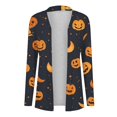 thumbnail image 4 of Birdeem Cardigan à Manches Longues Imprimé Mode Halloween pour Femmes, 4 of 6