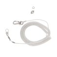thumbnail image 4 of Yinanstore Bird Leash Outdoor Elastic Training Rope Flying Band for Parrot Cockatiel Parakeet Macaw Cockatoo , 5m rope and Size 8 Anklet 5m rope and Size 8 Anklet, 4 of 8