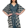 thumbnail image 4 of Moomaya Kaftan de Plage, Paréo de Bikini, Robe Longue Maxi Caftan pour Femmes, 4 of 6