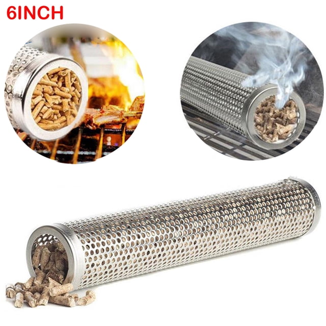 Oleegame 1PC Smoker Grill Tube Stainless Steel For Vegetables, Cheese, Nuts,Dense Smoke
