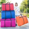 thumbnail image 1 of VONKY Scratch-proof And Tear-resistant Bag For Moving And Traveling Exquisite Craft Bag Large Capacity black-105L 1Set, 1 of 6