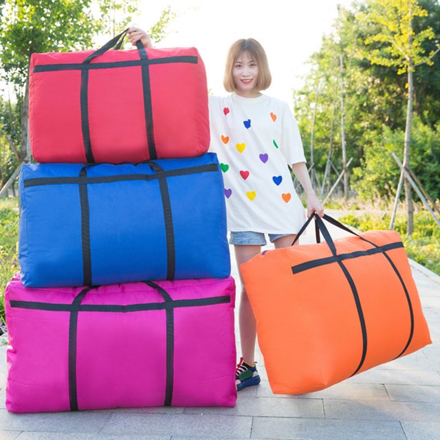 VONKY Scratch-proof And Tear-resistant Bag For Moving And Traveling Exquisite Craft Bag Large Capacity black-105L 1Set