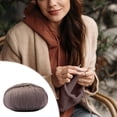 thumbnail image 4 of EGNMCR Wool Hand-woven Medium Coarse Scarf Hat Overcoat Wool Merinoss Wool Wool Cashmeres Yarn wools group, 4 of 5