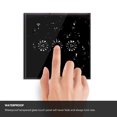 thumbnail image 4 of Smart Light Switch Dimmer Three-Way Wall-Mounted Wifi LED Light Touch Switch Voice Control Mobile App Compatible with Alexa and Google Home, 4 of 8