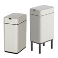 thumbnail image 3 of Elpheco - Stainless Sensor Can With Legs - Slim 9L - Cream White, 3 of 8