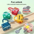 thumbnail image 4 of Kids Early Learning Locks Toys with Keys Numbers Matching Locks Educational Unlocking Toys for Boys Girls, 4 of 10