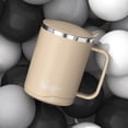thumbnail image 1 of RKSTN coffee mug Stainless Steel Water Cup With Lid Double Layer Insulated Sealed Leakproof Office Vacuum Cup Coffee Cup Tea Cup 500ml Push Lid, 1 of 5
