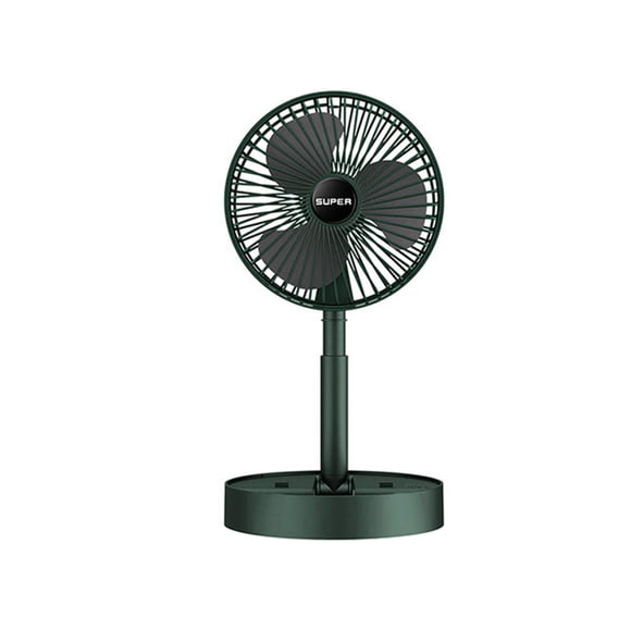 TopLLC Ventilateur Portable Ventilateur Extensible, Ventilateur Portable, Ventilateur de Table à 3 Vitesses, Ventilateur à Brancher, Rotation Vent Fort, Petit Ventilateur Silencieux pour Maison Bureau de Bureau Ventilateur de Refroidissement à Flux d'Air Puissant