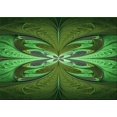 thumbnail image 1 of Ahgly Company Machine Washable Indoor Rectangle Transitional Dark Forest Green Area Rugs, 8' x 12', 1 of 7