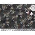 thumbnail image 3 of Soimoi polyester Crepe Fabric Artistic Paisley Print Sewing Fabric Yard 42 Inch Wide, 3 of 3