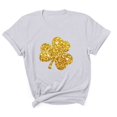 thumbnail image 2 of Meichang Chemises Porte-Bonheur pour Femmes T-Shirts de la Saint-Patrick T-Shirts Graphiques Trèfle T-Shirts de Fête Col Rond Hauts Irlandais Porte-Bonheur T-Shirts Décontractés à Manches Courtes Liquidation de Printemps, 2 of 7