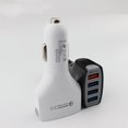 thumbnail image 2 of QC3.0 Multifunctional 4-Port USB Quick Charger 4 USB Smart Fast Charging Car Charger Adapter Multi-Protection, 2 of 5