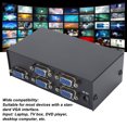 thumbnail image 3 of VGA Splitter, Simple Setup and Operation 1 in 4 Out VGA Splitter US Plug 100-240V  for Monitors, 3 of 8