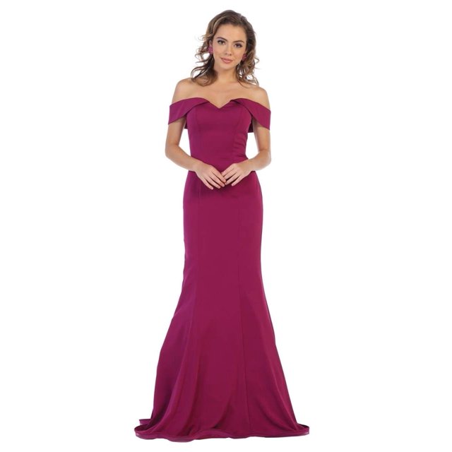 Robe de Demoiselles d'Honneur Longue
