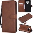 thumbnail image 1 of HAHDAXIA Compatible for Case LG V40, PU Leather Folio Card Holder Storage Wallet Case,Magnetic Closure Shockproof Kickstand for Women Men Brown & 2X Screen Protector, 1 of 7