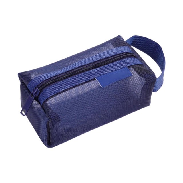 HAOAN Portable Square Mesh Storage Bag Zippered Mesh Cosmetic Bag Small Square Mesh Purse Travel Storage Carry Pouch Face & Storage Bags Discount