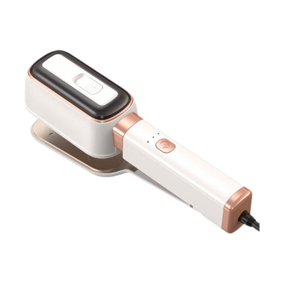 Tnarru Clothes Steamer Handheld Wet and Dry Steam Generator Quick Heat up Mini Handheld Press Iron for Home Travelling Supplies Wool Beige