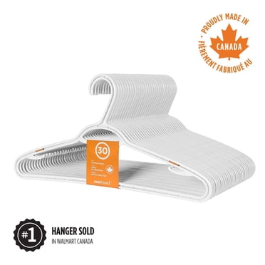 neatfreak!® Plastic Clothes Hanger 30-pack