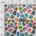 thumbnail image 2 of oneOone Polyester Spandex White Fabric Halloween Sewing Craft Projects Fabric Prints By Yard 56 Inch Wide, 2 of 4